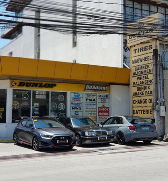 Roadstar Katipunan storefront on Katipunan Avenue